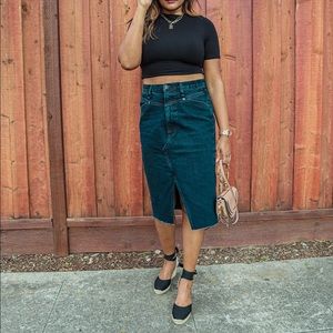 Rag & Bone Denim Skirt